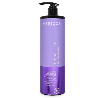 Atricos Arctic Purple Activator Conditioner - Fialový kondicionér na neutralizaci teplých tónů 1000 ml.jpg