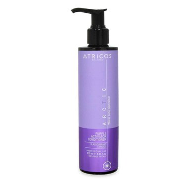 Atricos Arctic Purple Activator Conditioner - Fialový kondicionér na neutralizaci teplých tónů 250 ml.jpg