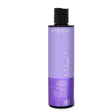 Atricos Arctic Purple Activator Shampoo - Fialový šampon na neutralizaci teplých tónů 250 ml.jpg